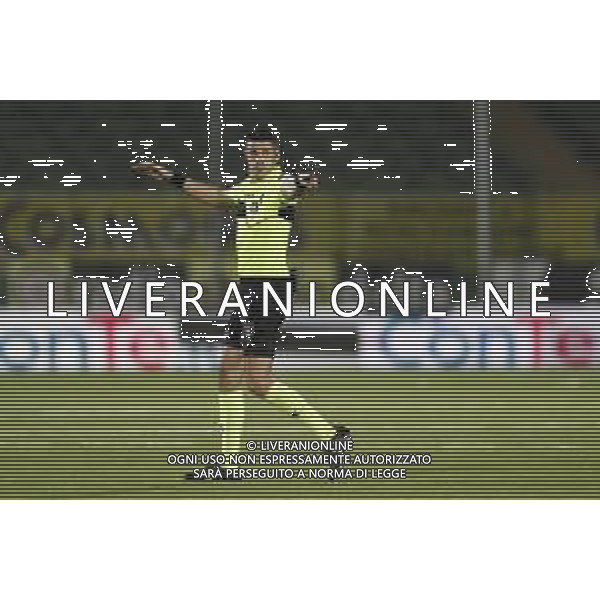 CESENA - CREMONESE serie B ConTe.it 18/05/2018 nella foto: Arbitro Antonio Giua ©Claudio Zamagni/Agenzia Aldo Liverani referee Antonio Giua during Serie B conTe.it match between Cesena and Cremonese at Stadio Orogel Dino Manuzzi on May 18, 2018 in Cesena, Italy. photo credit by Claudio Zamagni/Aldo Liverani Photo Agency
