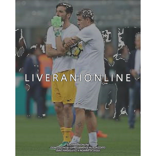 "La notte del Maestro" partita d\'addio al calcio di Andrea Pirlo Milano - 21.05.2018 Nella Foto:buffon vieri /Ph.Vitez-Ag. Aldo Liverani