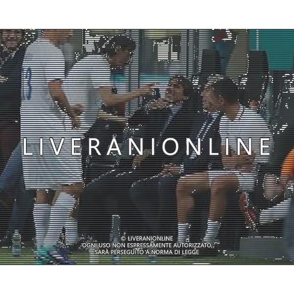 "La notte del Maestro" partita d\'addio al calcio di Andrea Pirlo Milano - 21.05.2018 Nella Foto:inzaghi conte ancelotti /Ph.Vitez-Ag. Aldo Liverani