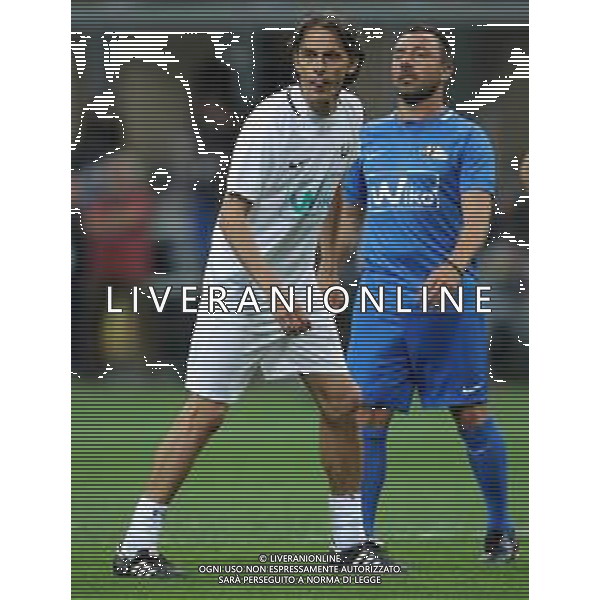 "La notte del Maestro" partita d\'addio al calcio di Andrea Pirlo Milano - 21.05.2018 Nella Foto:inzaghi filippo e christian brocchi /Ph.Vitez-Ag. Aldo Liverani