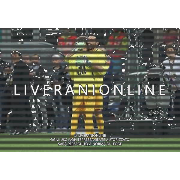 "La notte del Maestro" partita d\'addio al calcio di Andrea Pirlo Milano - 21.05.2018 Nella Foto: gianluigi buffon entra al posto di marco storari sostituito /Ph.Vitez-Ag. Aldo Liverani
