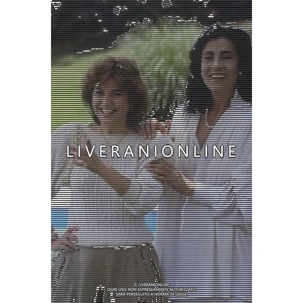 JENNY TAMBURI, attrice italiana - RETROSPETTIVA nella foto nel 1982 con Irene Papas © ARCHIVIO / AGENZIA ALDO LIVERANI SAS