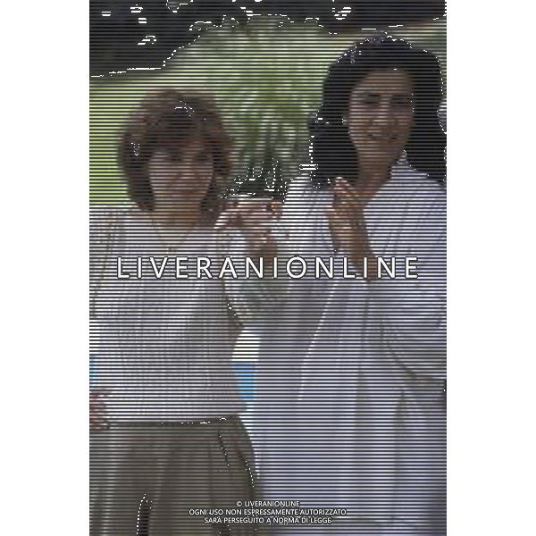 JENNY TAMBURI, attrice italiana - RETROSPETTIVA nella foto nel 1982 con Irene Papas © ARCHIVIO / AGENZIA ALDO LIVERANI SAS