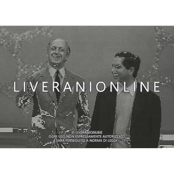 03-01-1967 ROMA TRASMISSIONE TELEVISIVA IL TAPPABUCHI CON RAIMONDO VIANELLO E CORRADO MANTONI AG ALDO LIVERANI SAS