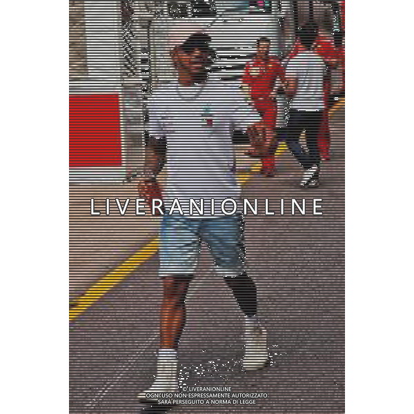 Lewis Hamilton (GBR) Mercedes AMG F1. 23.05.2018. Formula 1 World Championship, Rd 6, Monaco Grand Prix, Monte Carlo, Monaco, Preparation Day. / AGENZIA ALDO LIVERANI SAS -ITALY ONLY EDITORIAL USE ONLY
