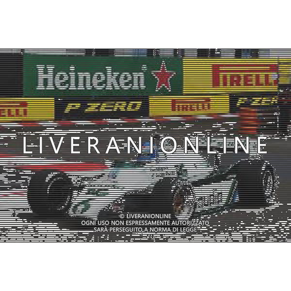 Keke Rosberg (FIN) Williams FW08. 24.05.2018. Formula 1 World Championship, Rd 6, Monaco Grand Prix, Monte Carlo, Monaco, Practice Day. / AGENZIA ALDO LIVERANI SAS -ITALY ONLY EDITORIAL USE ONLY