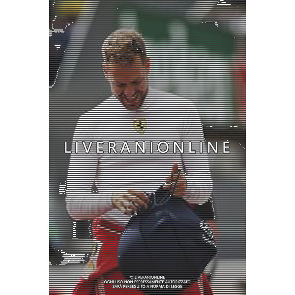 Sebastian Vettel (GER) Ferrari. 24.05.2018. Formula 1 World Championship, Rd 6, Monaco Grand Prix, Monte Carlo, Monaco, Practice Day. / AGENZIA ALDO LIVERANI SAS -ITALY ONLY EDITORIAL USE ONLY