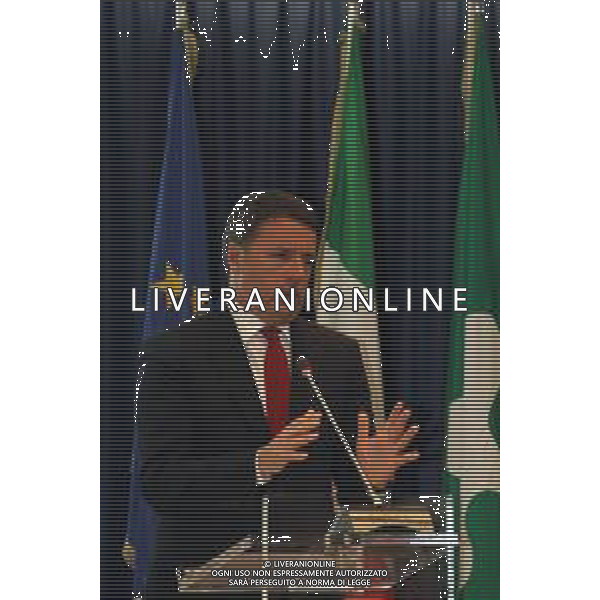 Milano, ( MI ) 25/11/2016 Palazzo Lombardia, firma per il Patto per la Lombardia Nella foto: Matteo Renzi Presidente del Consiglio dei Ministri PH Lauro Montagnini *** Local Caption *** / AGENZIA ALDO LIVERANI SAS