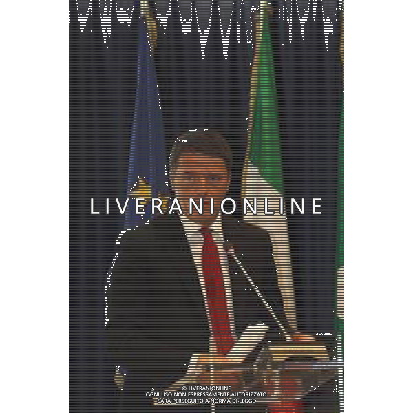 Milano, ( MI ) 25/11/2016 Palazzo Lombardia, firma per il Patto per la Lombardia Nella foto: Matteo Renzi Presidente del Consiglio dei Ministri PH Lauro Montagnini *** Local Caption *** / AGENZIA ALDO LIVERANI SAS