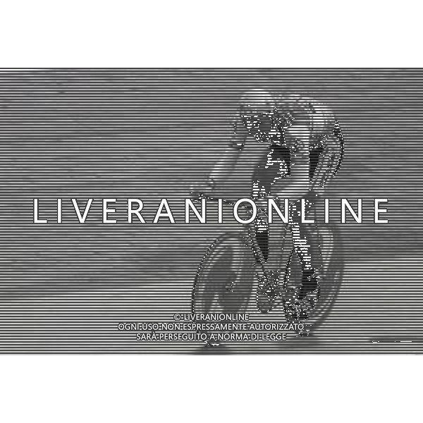 1986 MILANO VELODROMO VIGORELLI RECORD DELL\'ORA DI FRANCESCO MOSER NELLA FOTO FRANCESCO MOSER AG ALDO LIVERANI SAS