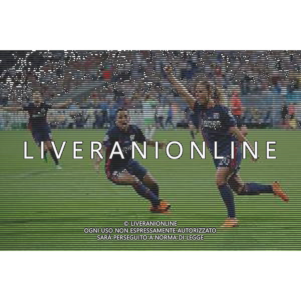 UEFA Woman\'s Champions League 2017/2018 Finale Kiev (Ucraina) - 24.05.2018 Wolfsburg-Olympique Lione Nella Foto:Armandine Henry esulta /Ph.Vitez-Ag. Aldo Liverani