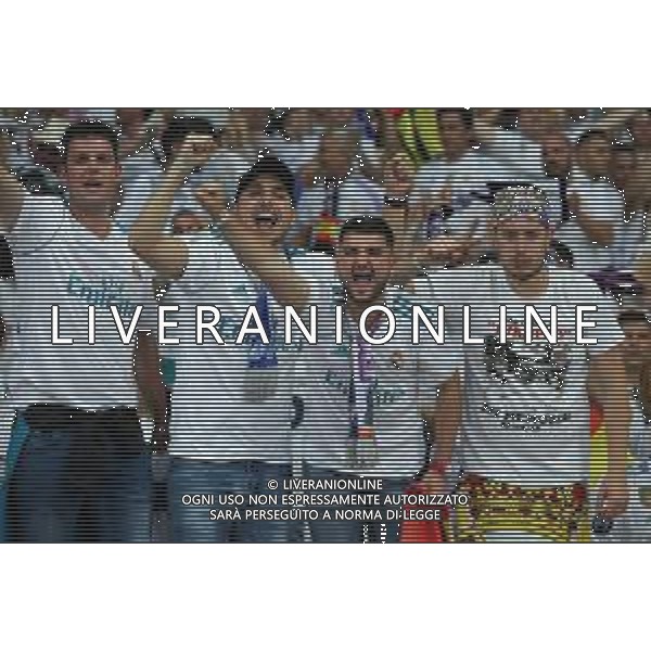 UEFA Champions League 2017/2018 Finale Kiev (Ucraina) - 26.05.2018 Real Madrid-Liverpool Nella Foto:tifosi real madrid /Ph.Vitez-Ag. Aldo Liverani