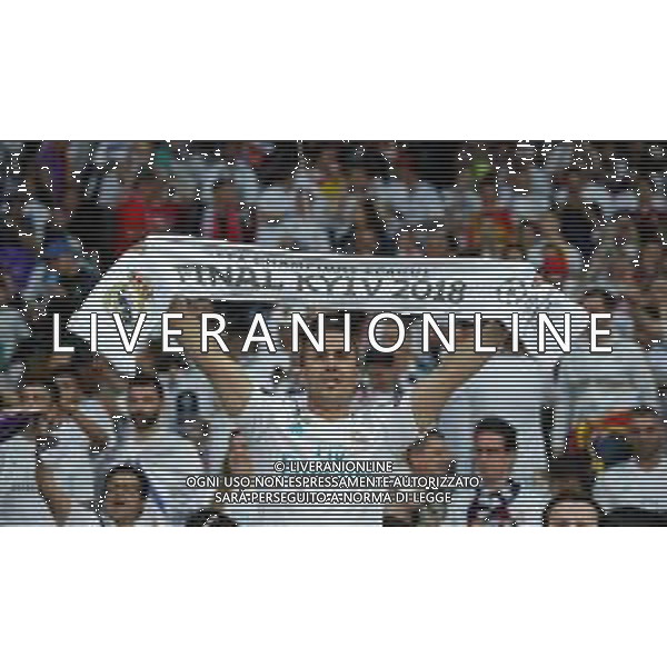 UEFA Champions League 2017/2018 Finale Kiev (Ucraina) - 26.05.2018 Real Madrid-Liverpool Nella Foto:tifosi real madrid /Ph.Vitez-Ag. Aldo Liverani
