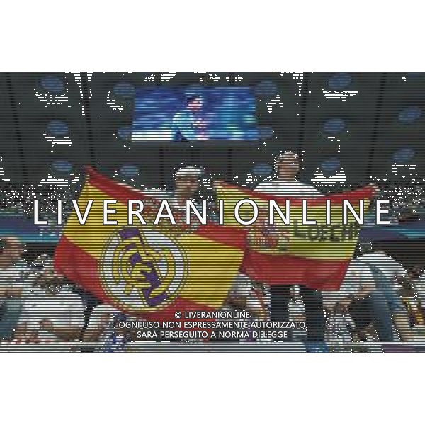 UEFA Champions League 2017/2018 Finale Kiev (Ucraina) - 26.05.2018 Real Madrid-Liverpool Nella Foto:tifosi real madrid /Ph.Vitez-Ag. Aldo Liverani