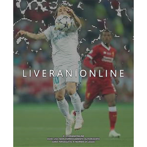 UEFA Champions League 2017/2018 Finale Kiev (Ucraina) - 26.05.2018 Real Madrid-Liverpool Nella Foto:modric /Ph.Vitez-Ag. Aldo Liverani