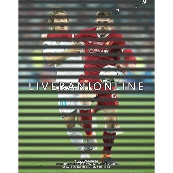 UEFA Champions League 2017/2018 Finale Kiev (Ucraina) - 26.05.2018 Real Madrid-Liverpool Nella Foto:robertson modric /Ph.Vitez-Ag. Aldo Liverani