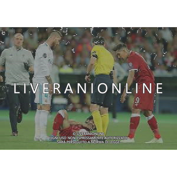UEFA Champions League 2017/2018 Finale Kiev (Ucraina) - 26.05.2018 Real Madrid-Liverpool Nella Foto:infortunio salah /Ph.Vitez-Ag. Aldo Liverani