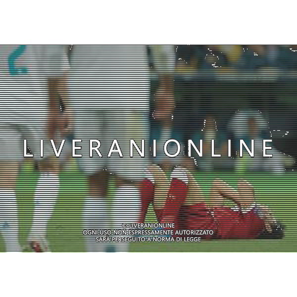 UEFA Champions League 2017/2018 Finale Kiev (Ucraina) - 26.05.2018 Real Madrid-Liverpool Nella Foto:infortunio salah /Ph.Vitez-Ag. Aldo Liverani