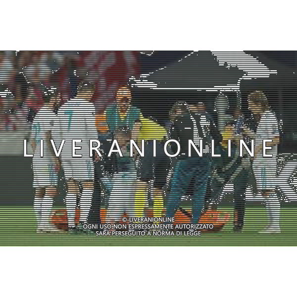 UEFA Champions League 2017/2018 Finale Kiev (Ucraina) - 26.05.2018 Real Madrid-Liverpool Nella Foto:infortunio carvajal /Ph.Vitez-Ag. Aldo Liverani