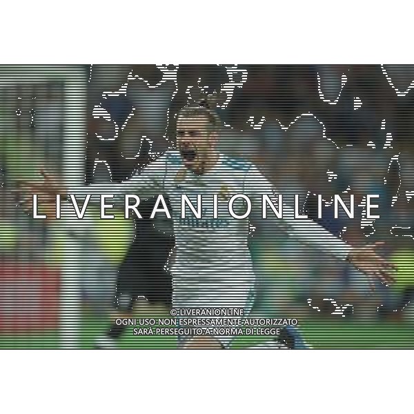 UEFA Champions League 2017/2018 Finale Kiev (Ucraina) - 26.05.2018 Real Madrid-Liverpool Nella Foto:bale esulta /Ph.Vitez-Ag. Aldo Liverani
