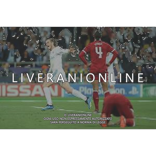 UEFA Champions League 2017/2018 Finale Kiev (Ucraina) - 26.05.2018 Real Madrid-Liverpool Nella Foto:bale esulta secondo gol /Ph.Vitez-Ag. Aldo Liverani