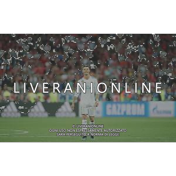 UEFA Champions League 2017/2018 Finale Kiev (Ucraina) - 26.05.2018 Real Madrid-Liverpool Nella Foto:ronaldo esulta /Ph.Vitez-Ag. Aldo Liverani