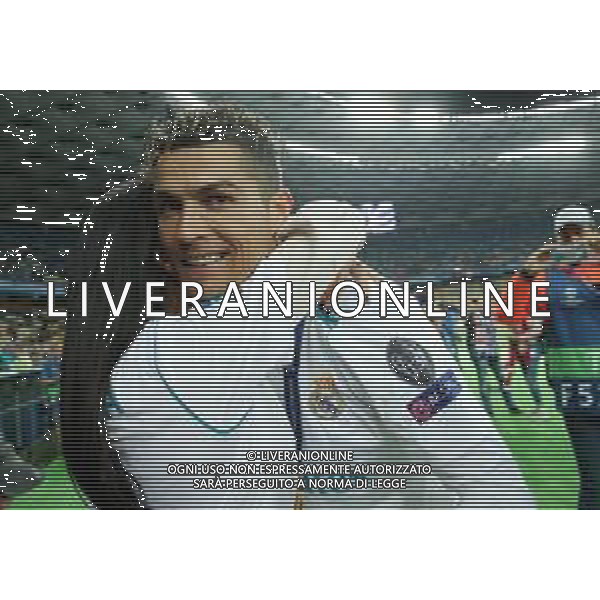 UEFA Champions League 2017/2018 Finale Kiev (Ucraina) - 26.05.2018 Real Madrid-Liverpool Nella Foto:ronaldo con Georgina Rodriguez /Ph.Vitez-Ag. Aldo Liverani