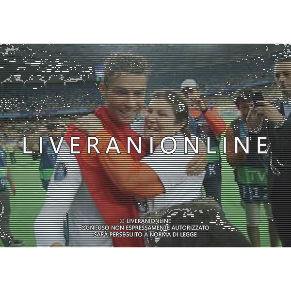 UEFA Champions League 2017/2018 Finale Kiev (Ucraina) - 26.05.2018 Real Madrid-Liverpool Nella Foto:ronaldo con la madre /Ph.Vitez-Ag. Aldo Liverani