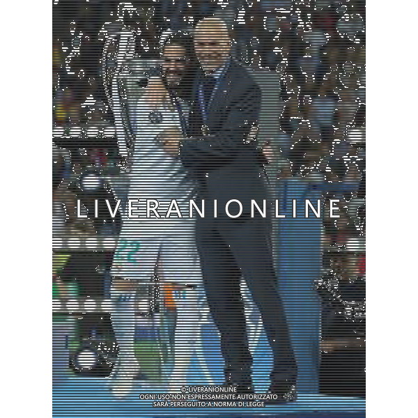 UEFA Champions League 2017/2018 Finale Kiev (Ucraina) - 26.05.2018 Real Madrid-Liverpool Nella Foto:zidane isco /Ph.Vitez-Ag. Aldo Liverani