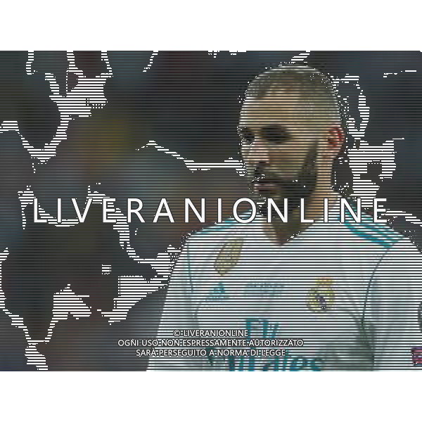 UEFA Champions League 2017/2018 Finale Kiev (Ucraina) - 26.05.2018 Real Madrid-Liverpool Nella Foto:Benzema Karim /Ph.Vitez-Ag. Aldo Liverani
