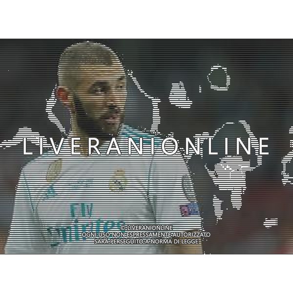 UEFA Champions League 2017/2018 Finale Kiev (Ucraina) - 26.05.2018 Real Madrid-Liverpool Nella Foto:Benzema Karim /Ph.Vitez-Ag. Aldo Liverani