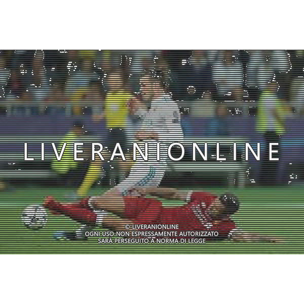 UEFA Champions League 2017/2018 Finale Kiev (Ucraina) - 26.05.2018 Real Madrid-Liverpool Nella Foto:Bale Gareth e Lovren Dejan /Ph.Vitez-Ag. Aldo Liverani