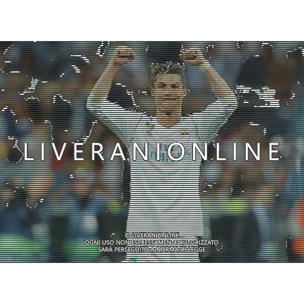 UEFA Champions League 2017/2018 Finale Kiev (Ucraina) - 26.05.2018 Real Madrid-Liverpool Nella Foto:Ronaldo Cristiano festeggia /Ph.Vitez-Ag. Aldo Liverani