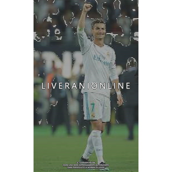 UEFA Champions League 2017/2018 Finale Kiev (Ucraina) - 26.05.2018 Real Madrid-Liverpool Nella Foto:Ronaldo Cristiano festeggia /Ph.Vitez-Ag. Aldo Liverani