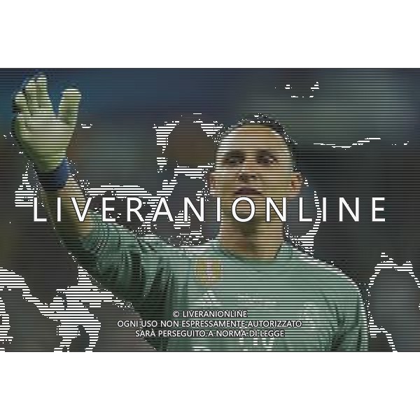 UEFA Champions League 2017/2018 Finale Kiev (Ucraina) - 26.05.2018 Real Madrid-Liverpool Nella Foto:Navas Keylor festeggia /Ph.Vitez-Ag. Aldo Liverani