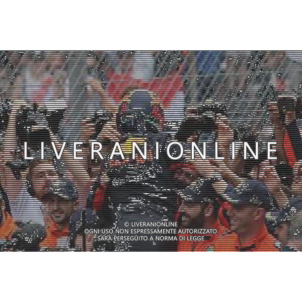 1st place Daniel Ricciardo (AUS) Red Bull Racing RB14. 27.05.2018. Formula 1 World Championship, Rd 6, Monaco Grand Prix, Monte Carlo, Monaco, Race Day. / AGENZIA ALDO LIVERANI SAS - ITALY ONLY EDITORIAL USE ONLY - F1 Gp Monaco Gara Montecarlo 27.05.2018