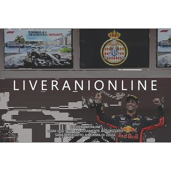 1st place Daniel Ricciardo (AUS) Red Bull Racing RB14. 27.05.2018. Formula 1 World Championship, Rd 6, Monaco Grand Prix, Monte Carlo, Monaco, Race Day. / AGENZIA ALDO LIVERANI SAS - ITALY ONLY EDITORIAL USE ONLY - F1 Gp Monaco Gara Montecarlo 27.05.2018