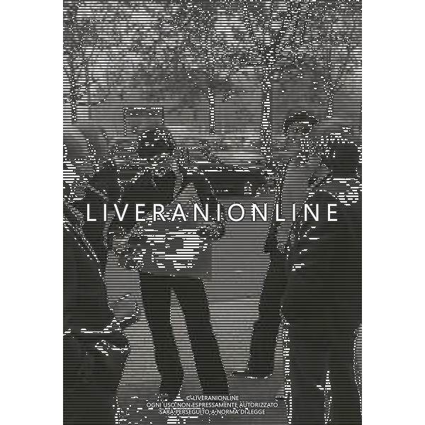 1978 MILANO STAZIONE CENTRALE RADUNO NAZIONALE ITALIANA NELLA FOTO GIOCATORI NAZIONALE ITALIANA AG ALDO LIVERANI SAS