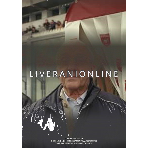1999 REGGIO EMILIA CAMPO NEUTRO CREMONESE BRESCIA NELLA FOTO DOMENICO LUZZARA PRESIDENTE CREMONESE CALCIO AG ALDO LIVERANI SAS