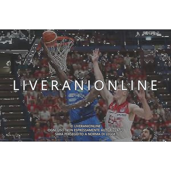 Dario Hunt, Armani Milano vs Germani basket Brescia gara 2, Milano 26 maggio 2018. Ph Fotolive Filippo Venezia / AGENZIA ALDO LIVERANI SAS - Armani Milano vs Germani basket Brescia gara 2, Milano 26 maggio 2018