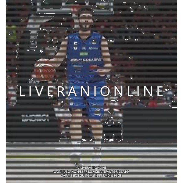 Martino Mastellari, Armani Milano vs Germani basket Brescia gara 2, Milano 26 maggio 2018. Ph Fotolive Filippo Venezia / AGENZIA ALDO LIVERANI SAS - Armani Milano vs Germani basket Brescia gara 2, Milano 26 maggio 2018