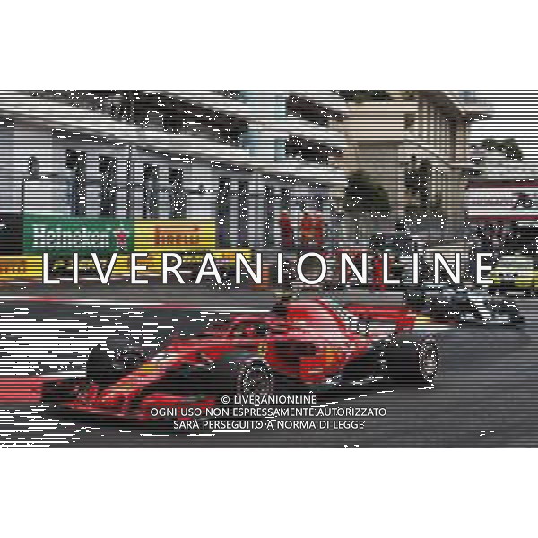 Kimi Raikkonen (FIN) Ferrari SF71H. 27.05.2018. Formula 1 World Championship, Rd 6, Monaco Grand Prix, Monte Carlo, Monaco, Race Day. / AGENZIA ALDO LIVERANI SAS - ITALY ONLY EDITORIAL USE ONLY - Formula 1 World Championship, Rd 6, Monaco Grand Prix, Monte Carlo, Monaco 2018