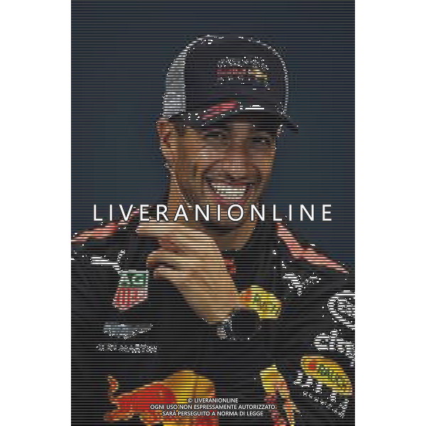 Race winner Daniel Ricciardo (AUS) Red Bull Racing in the post race FIA Press Conference. 27.05.2018. Formula 1 World Championship, Rd 6, Monaco Grand Prix, Monte Carlo, Monaco, Race Day. / AGENZIA ALDO LIVERANI SAS - ITALY ONLY EDITORIAL USE ONLY - Formula 1 World Championship, Rd 6, Monaco Grand Prix, Monte Carlo, Monaco 2018