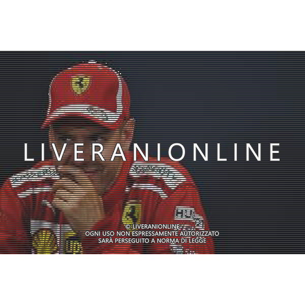 Sebastian Vettel (GER) Ferrari in the post race FIA Press Conference. 27.05.2018. Formula 1 World Championship, Rd 6, Monaco Grand Prix, Monte Carlo, Monaco, Race Day. / AGENZIA ALDO LIVERANI SAS - ITALY ONLY EDITORIAL USE ONLY - Formula 1 World Championship, Rd 6, Monaco Grand Prix, Monte Carlo, Monaco 2018