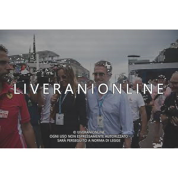 Hugh Grant (GBR) Actor. 27.05.2018. Formula 1 World Championship, Rd 6, Monaco Grand Prix, Monte Carlo, Monaco, Race Day. / AGENZIA ALDO LIVERANI SAS - ITALY ONLY EDITORIAL USE ONLY - Formula 1 World Championship, Rd 6, Monaco Grand Prix, Monte Carlo, Monaco 2018