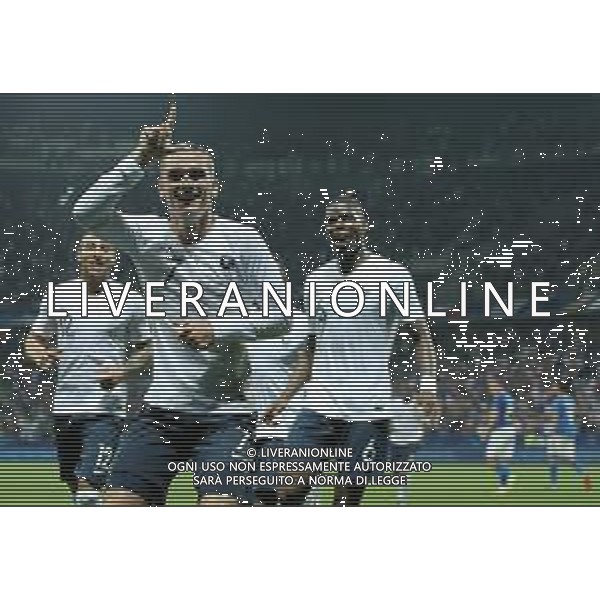 Amichevole Nizza (Francia) - 01.06.2018 Francia-Italia Nella Foto: esultanza dopo il gol di Antoine Griezmann /Ph.Vitez-Ag. Aldo Liverani
