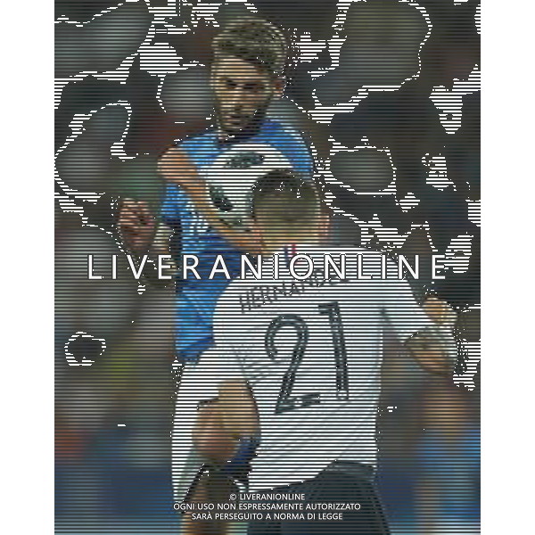 Amichevole Nizza (Francia) - 01.06.2018 Francia-Italia Nella Foto: Domenico Berardi e Lucas Hernandez /Ph.Vitez-Ag. Aldo Liverani