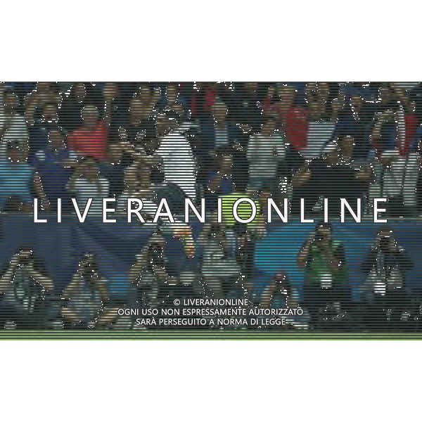 Amichevole Nizza (Francia) - 01.06.2018 Francia-Italia Nella Foto: esultanza dopo il gol di Ousmane Dembele\' /Ph.Vitez-Ag. Aldo Liverani