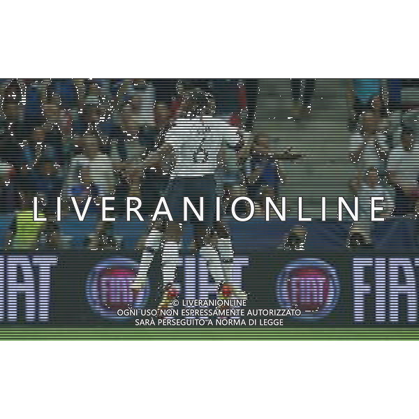 Amichevole Nizza (Francia) - 01.06.2018 Francia-Italia Nella Foto: esultanza dopo il gol di Ousmane Dembele\' con didier pogba /Ph.Vitez-Ag. Aldo Liverani