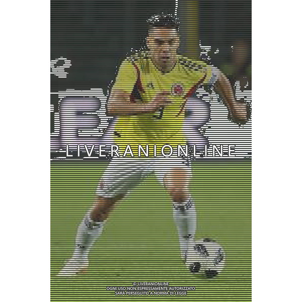Garcia Falcao during international friendly soccer match Egypt vs Colombia at Stadio di Bergamo, Italy, 02 june 2018. AG ALDO LIVERANI SAS
